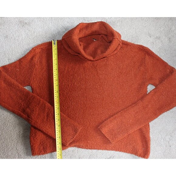 Free People - We The Free Stormy Pullover in Terracotta, Cowl Neck, Med - Picture 4 of 10